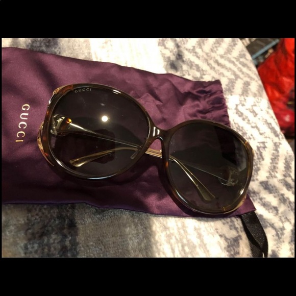 GUCCI SUNGLASSES COLOR BROWN - Picture 6 of 8